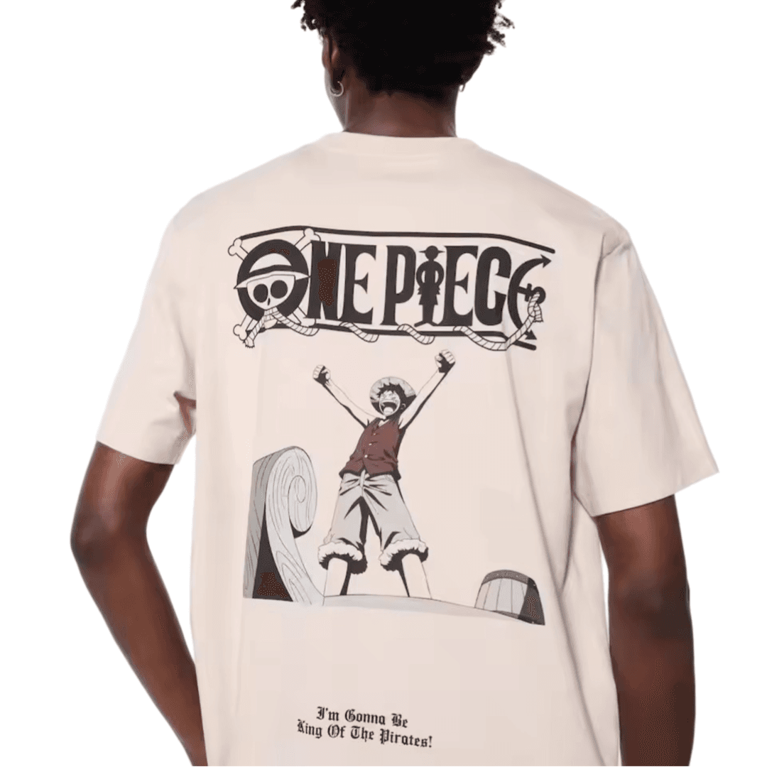 Anime One Piece 25th Anniversary Luffy T-Shirt