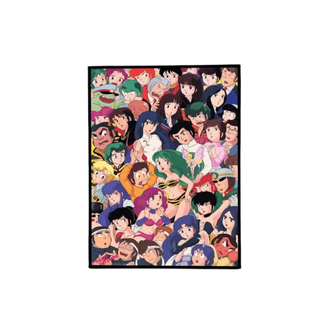 Urusei Yatsura Anime Character Poster Wall Art