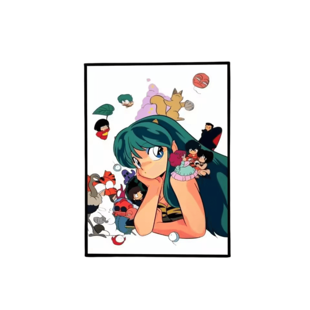 Anime Urusei Yatsura Lum Poster Wall Art