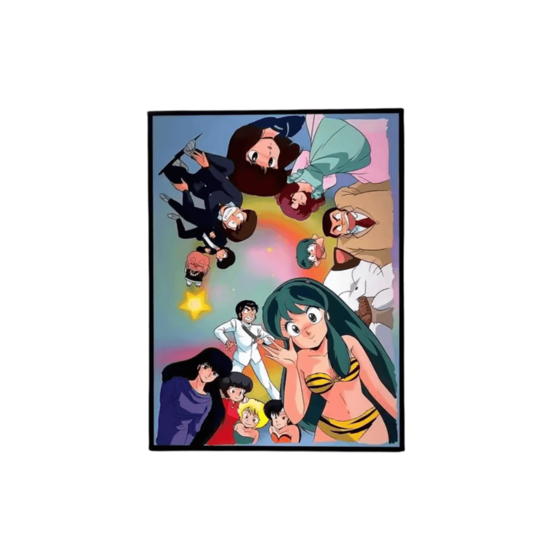 Anime Urusei Yatsura Character Poster Wall Art