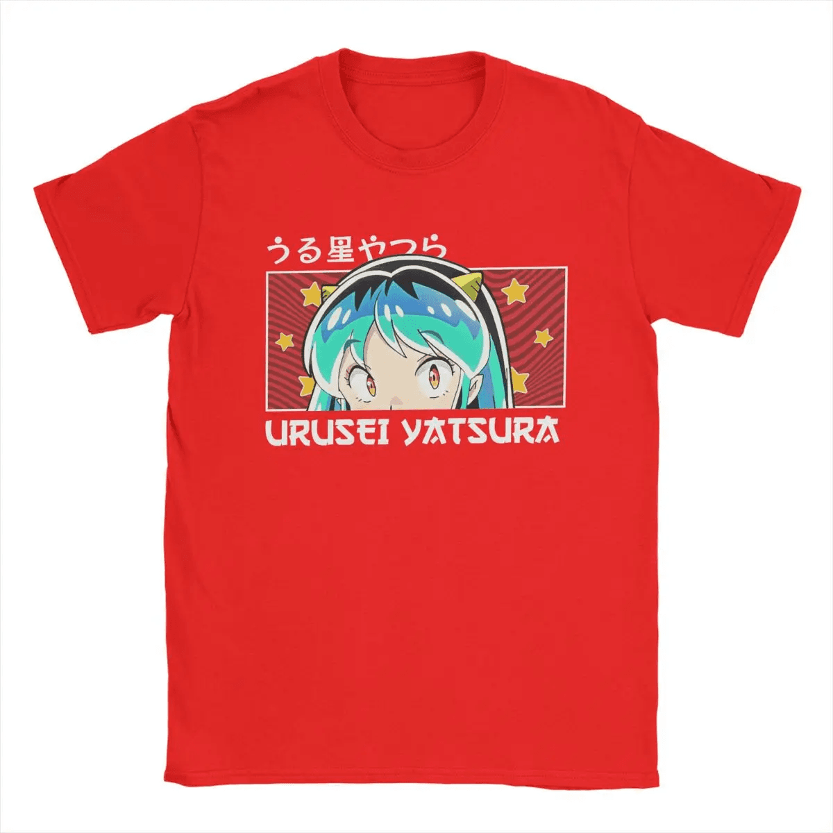 Anime Urusei Yatsura Lum Short Sleeve T-Shirt — detail 2