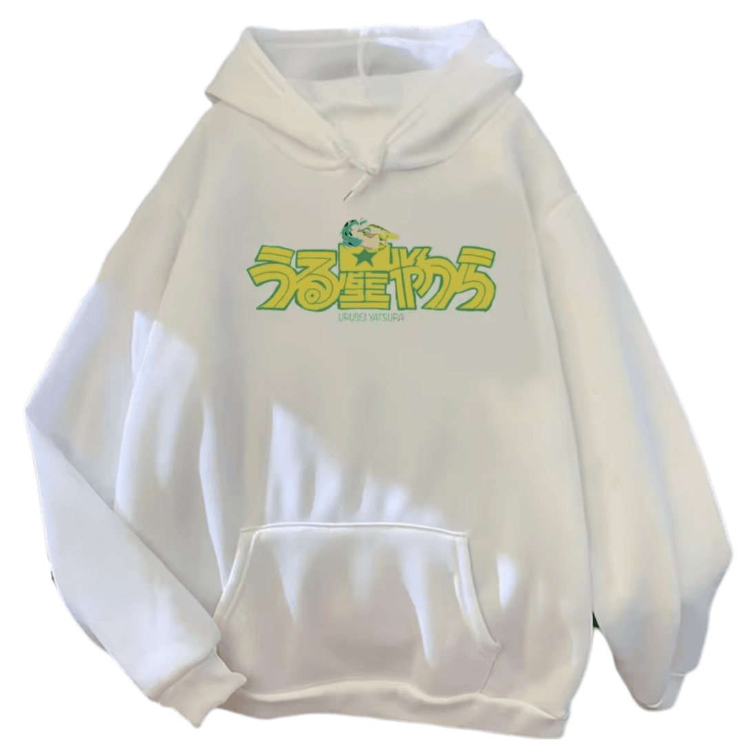 Urusei Yatsura Lum Anime White Hoodie