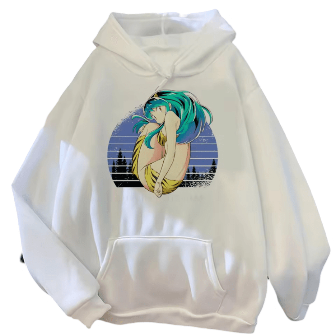 Anime Urusei Yatsura Lum Casual Hoodie