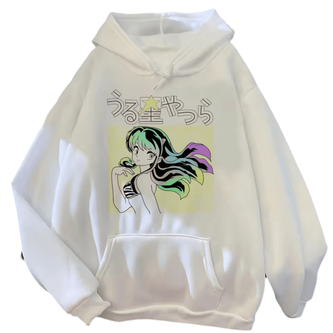 Urusei Yatsura Lum Anime Casual Hoodie
