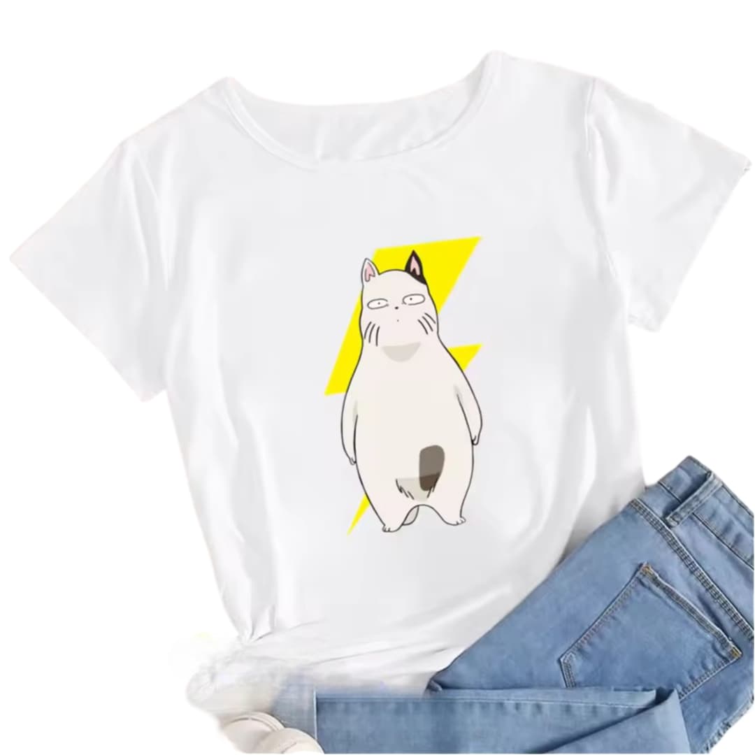 Anime Urusei Yatsura Kotatsu-Neko T-Shirt