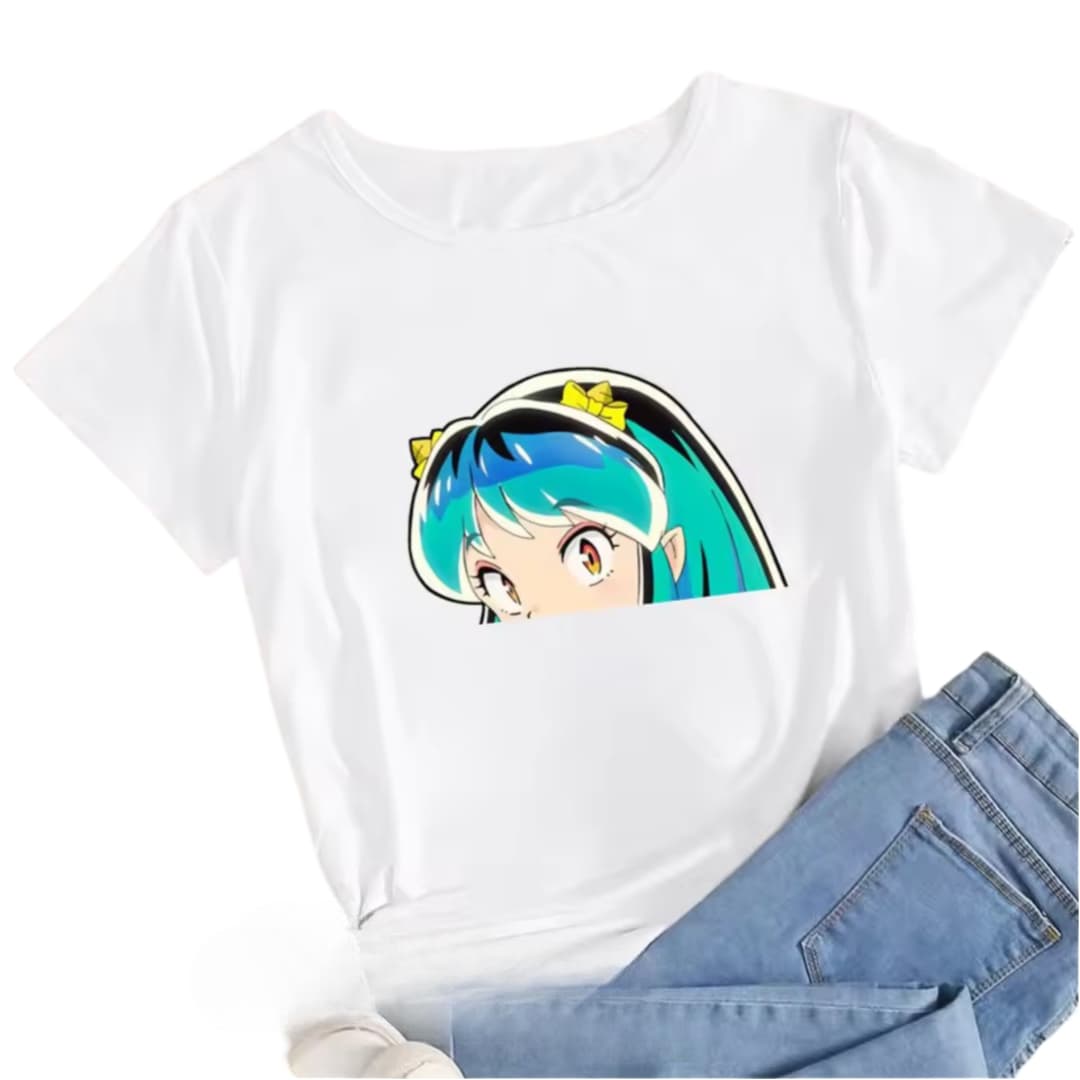 Urusei Yatsura Lum Anime T-Shirt For Women