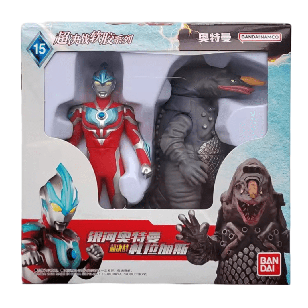 Anime Ultraman Ginga And Ultra Monster Zaragas Action Figure Toy Set