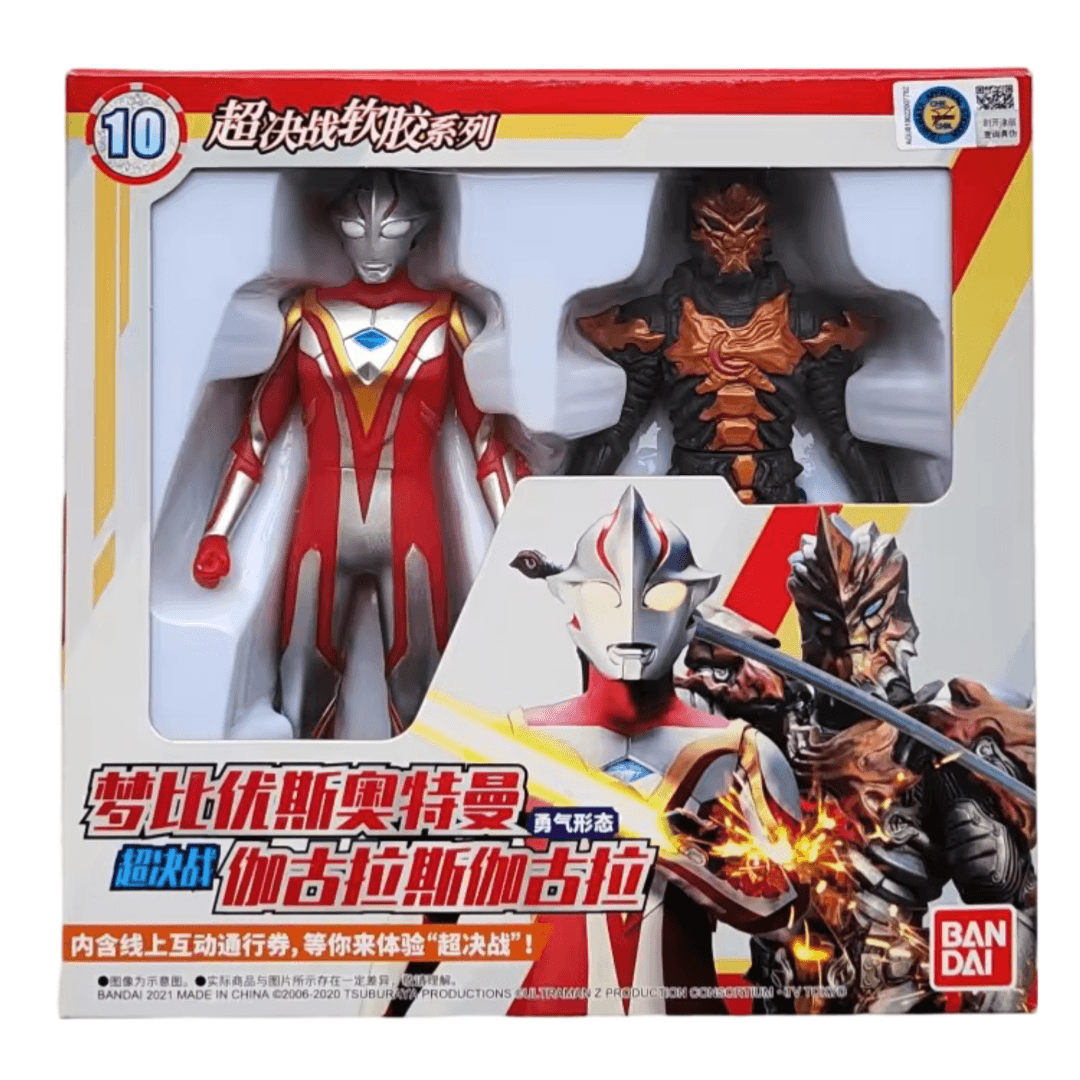 Anime Ultraman Mebius And Jugglus Juggler Action Figure Toy Set