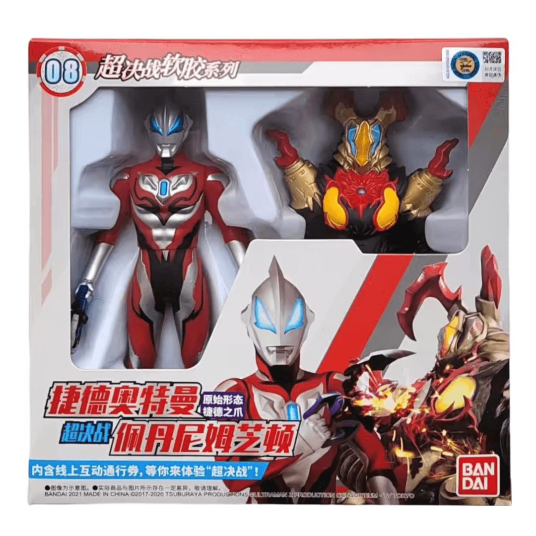 Anime Ultraman Geed And Ultra Monster Pedanium Zetton Action Figure Toy Set