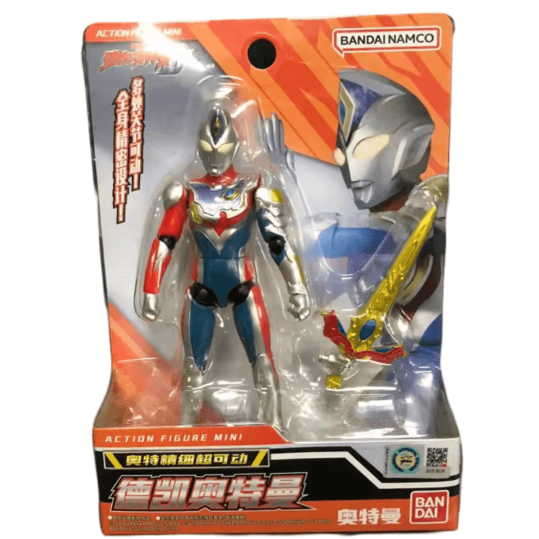12cm Anime Ultraman Decker Flash Type Action Figure Toy