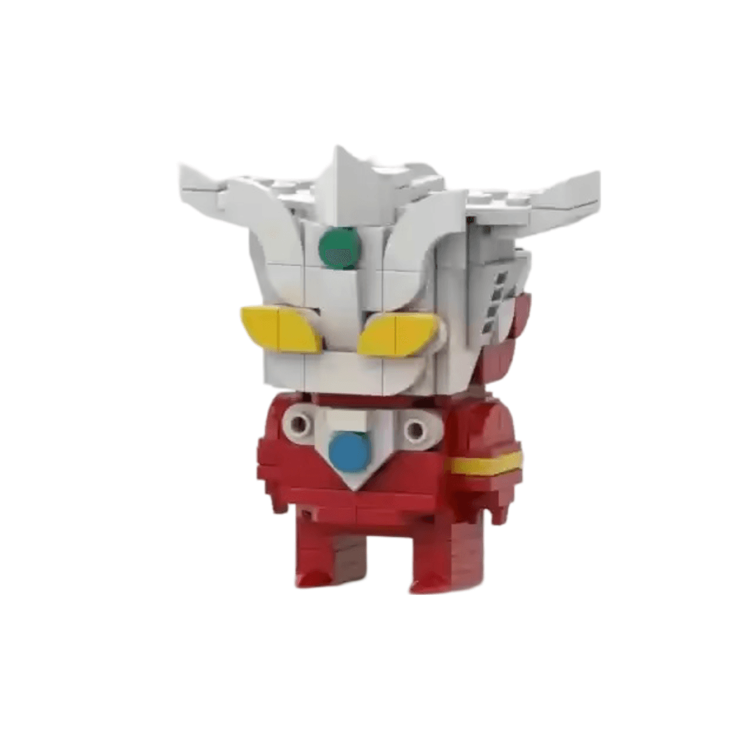 Anime Ultraman Leo Assemble Blocks Toy