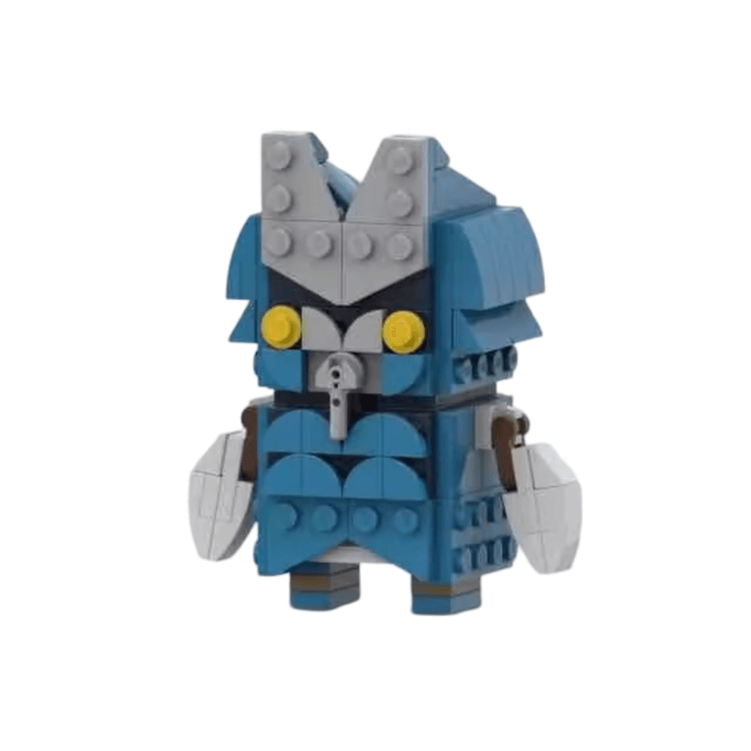 Anime Ultraman Alien Baltan Assemble Blocks Toy