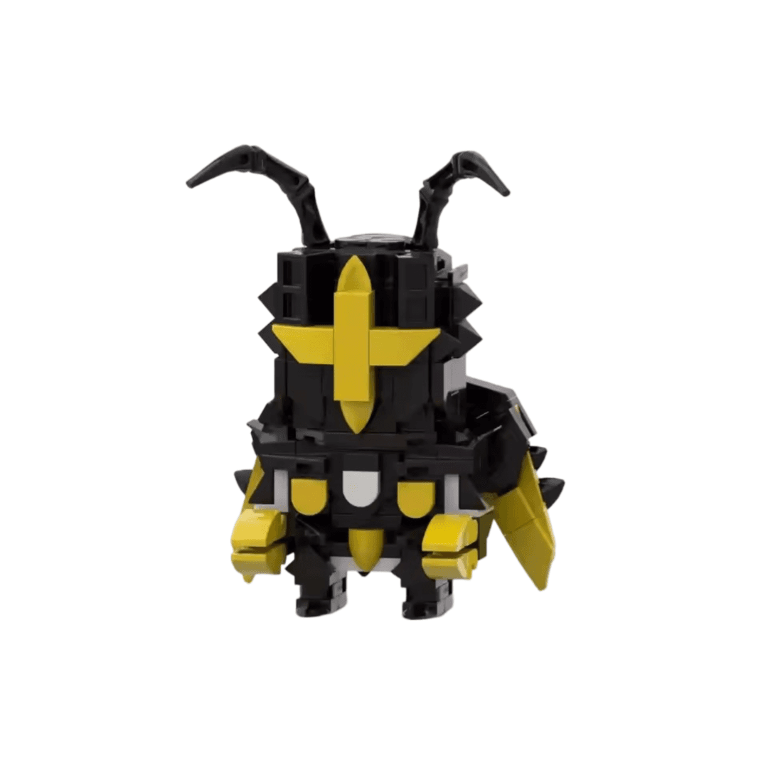 Anime Ultraman Zetton Assemble Blocks Toy