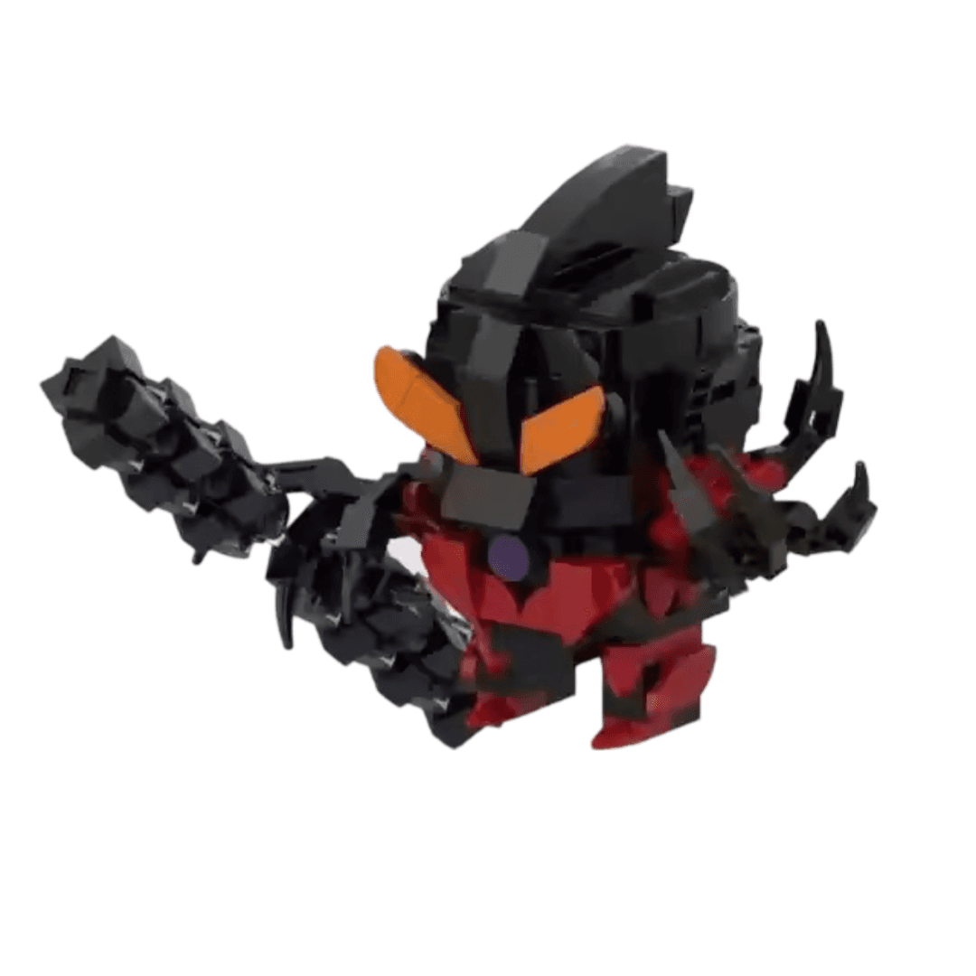 Anime Ultraman Belial Assemble Blocks Toy