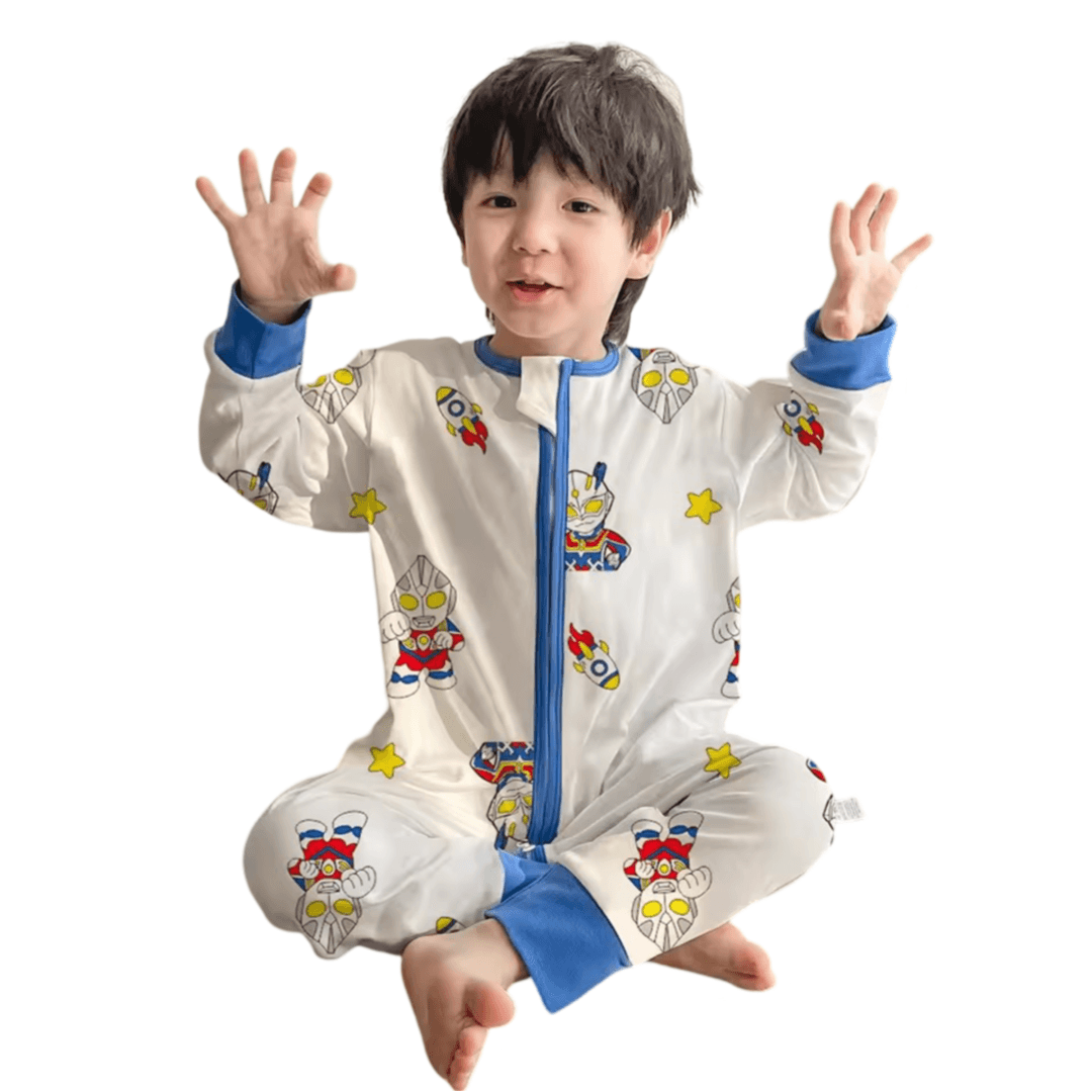 Anime Ultraman Printed Children Pajamas