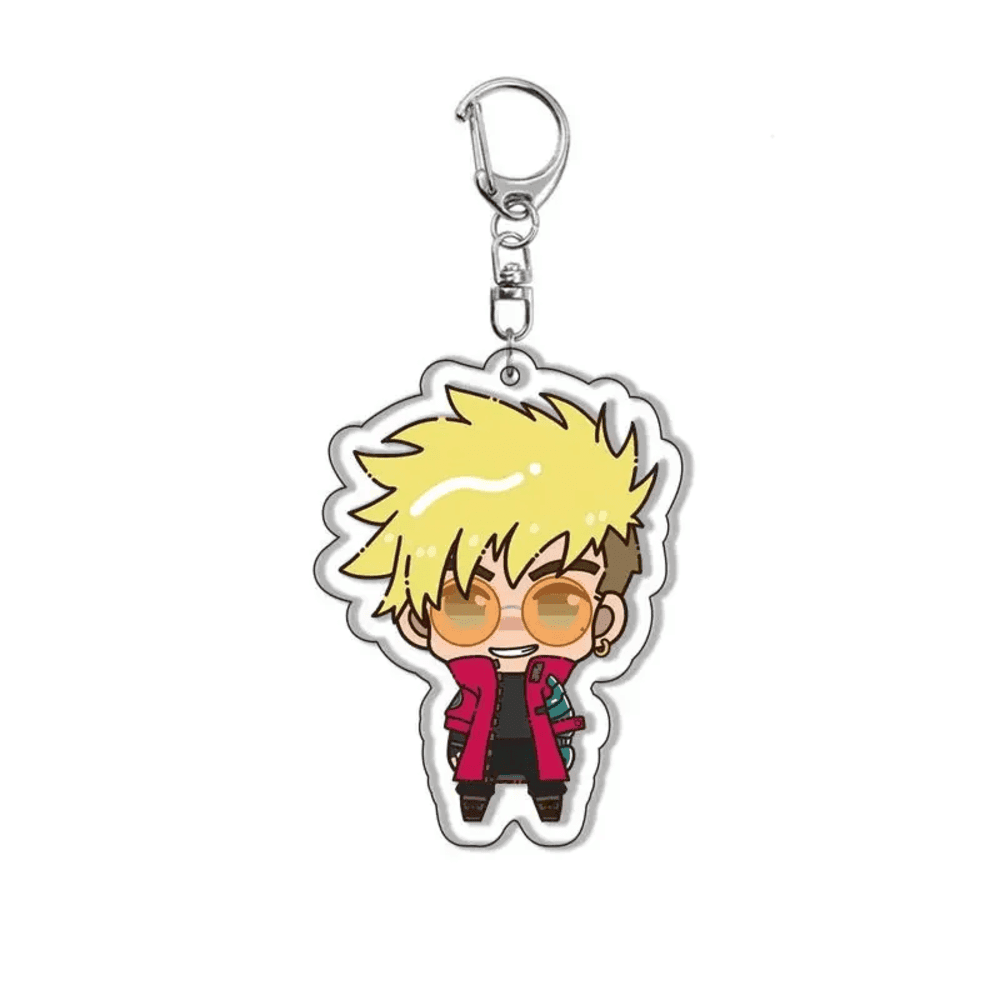 Anime Trigun Vash The Stampede Keychain
