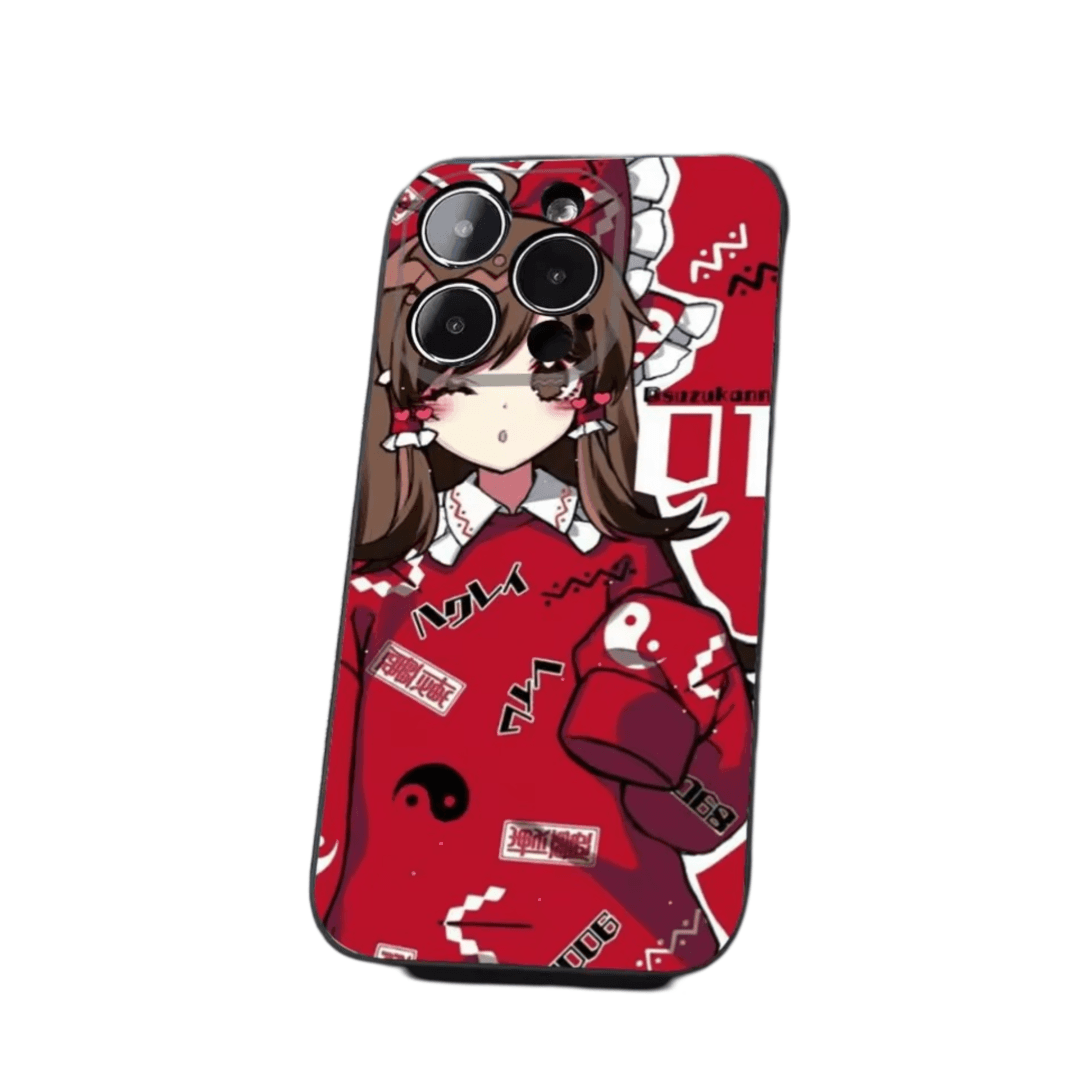 Anime Touhou Project Reimu Hakurei Phone Case For iPhone