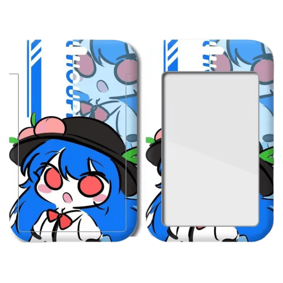 Anime Touhou Project Tenshi Hinanawi Ferrule Meal Card Holder