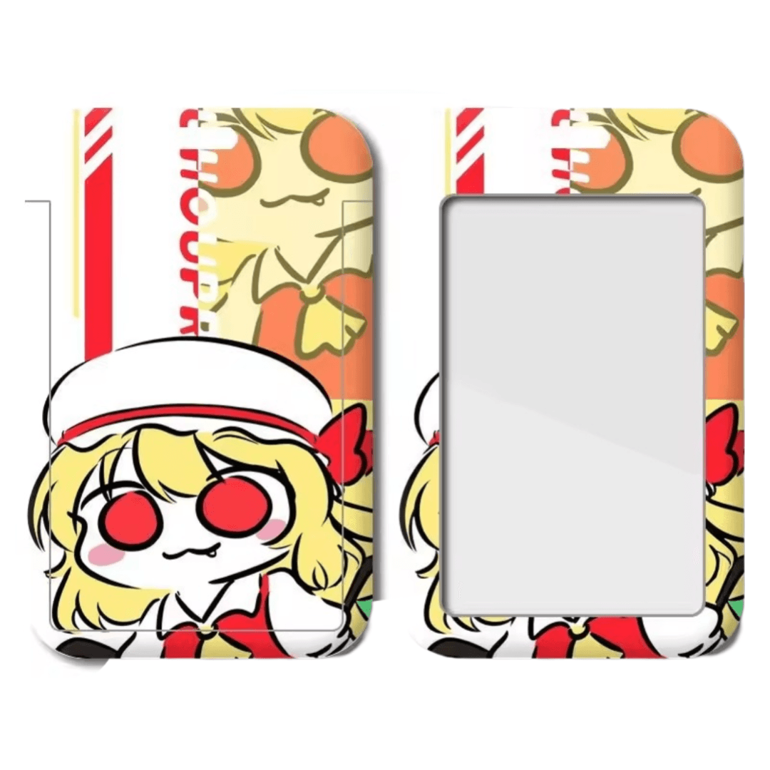Anime Touhou Project Flandre Scarlet Ferrule Meal Card Holder