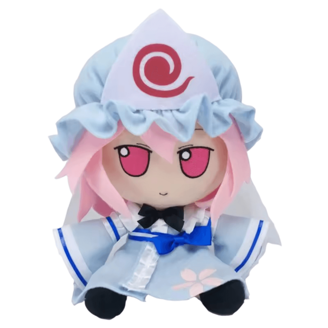 Anime Touhou Project Yuyuko Saigyouji Soft Stuffed Plush Toy