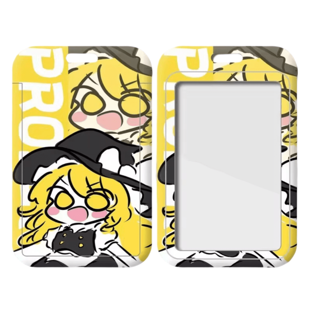 Anime Touhou Project Marisa Kirisame Ferrule Access Card Holder