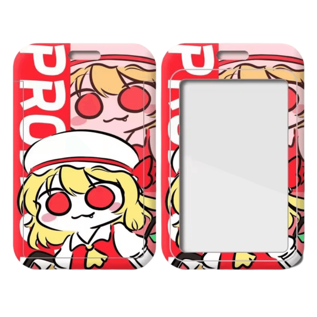 Anime Touhou Project Flandre Scarlet Ferrule Access Card Holder