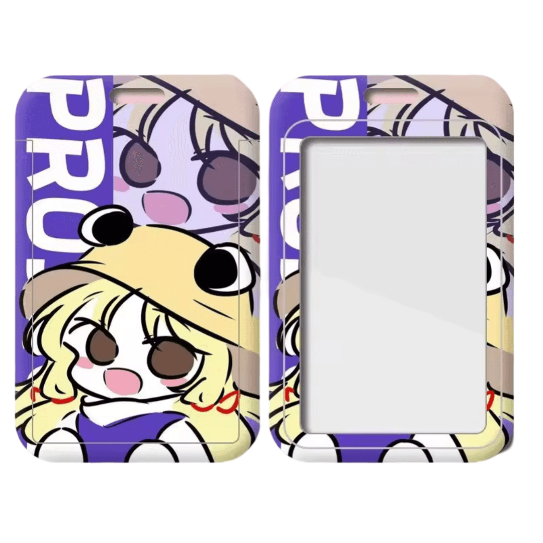 Anime Touhou Project Suwako Moriya Ferrule Access Card Holder