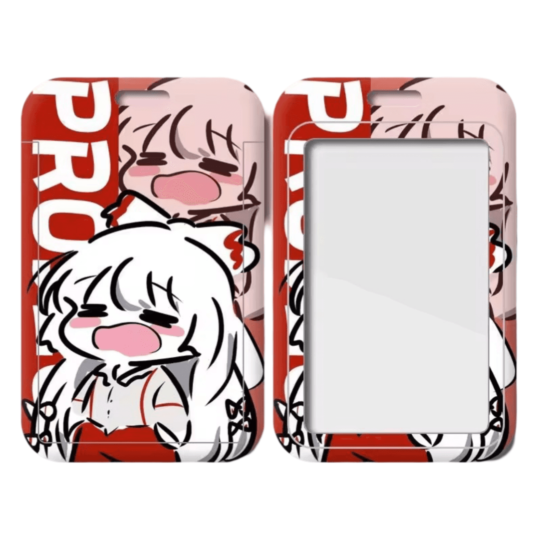 Anime Touhou Project Fujiwara No Mokou Ferrule Access Card Holder