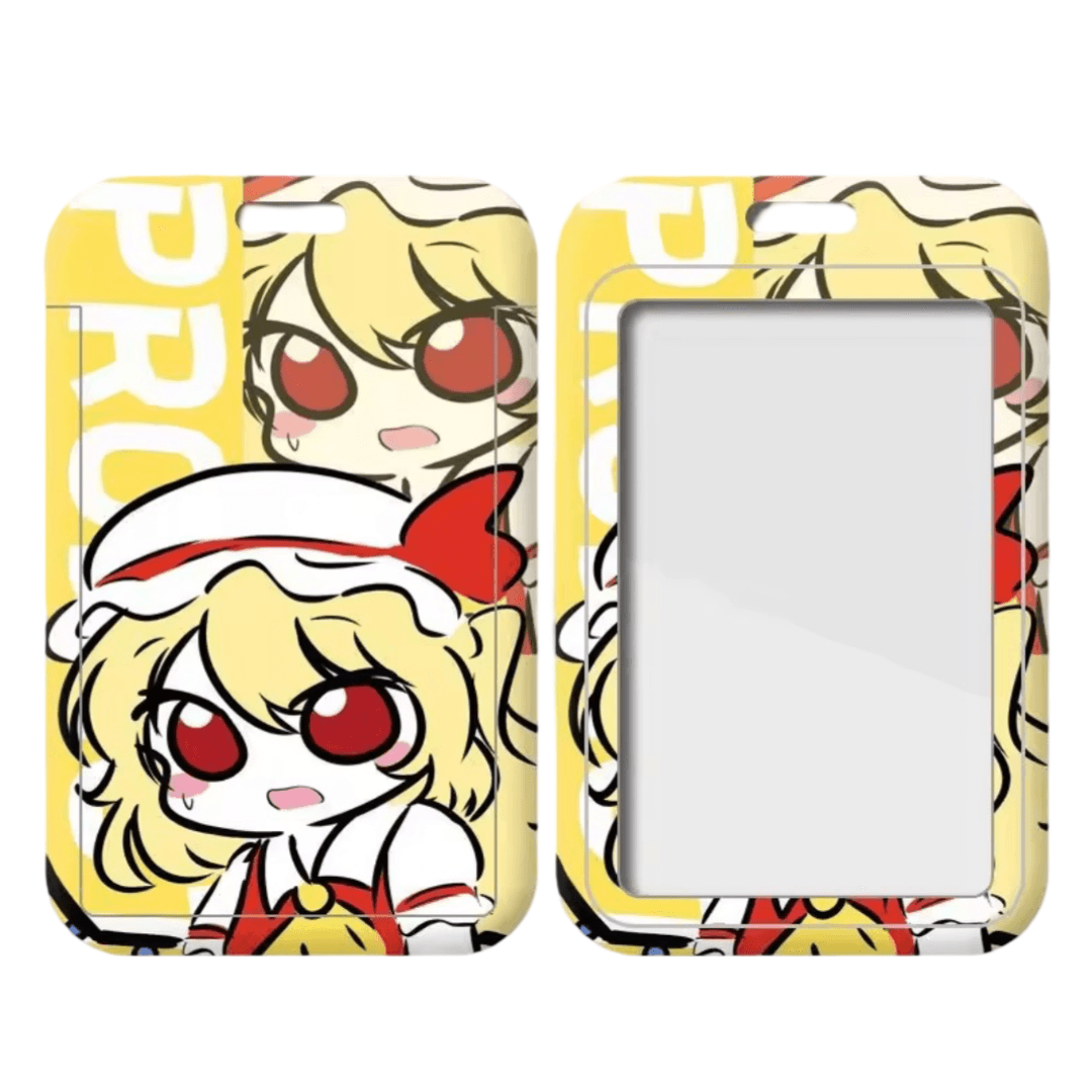 Touhou Project Anime Flandre Scarlet Ferrule Access Card Holder
