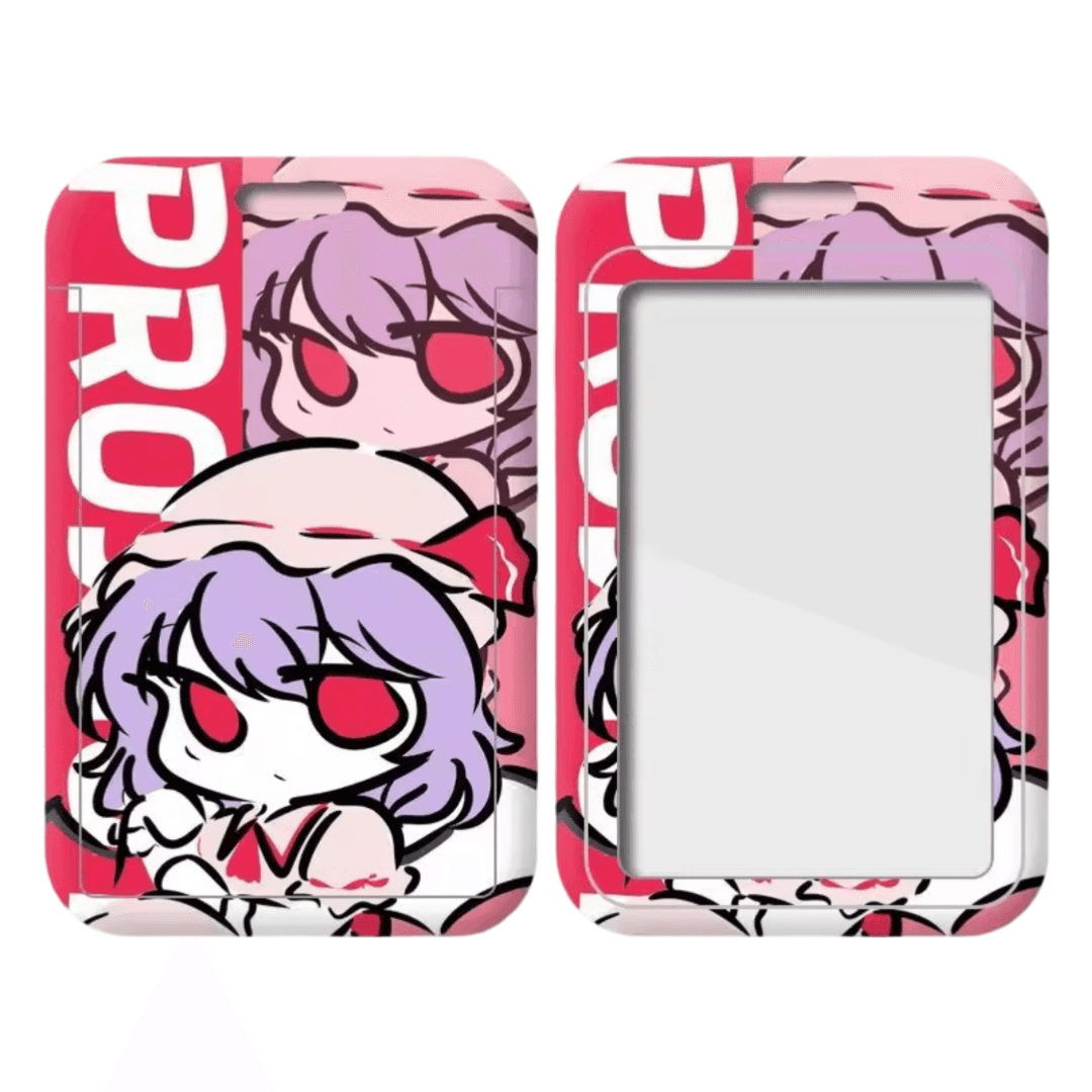 Anime Touhou Project Remilia Scarlet Ferrule Access Card Holder
