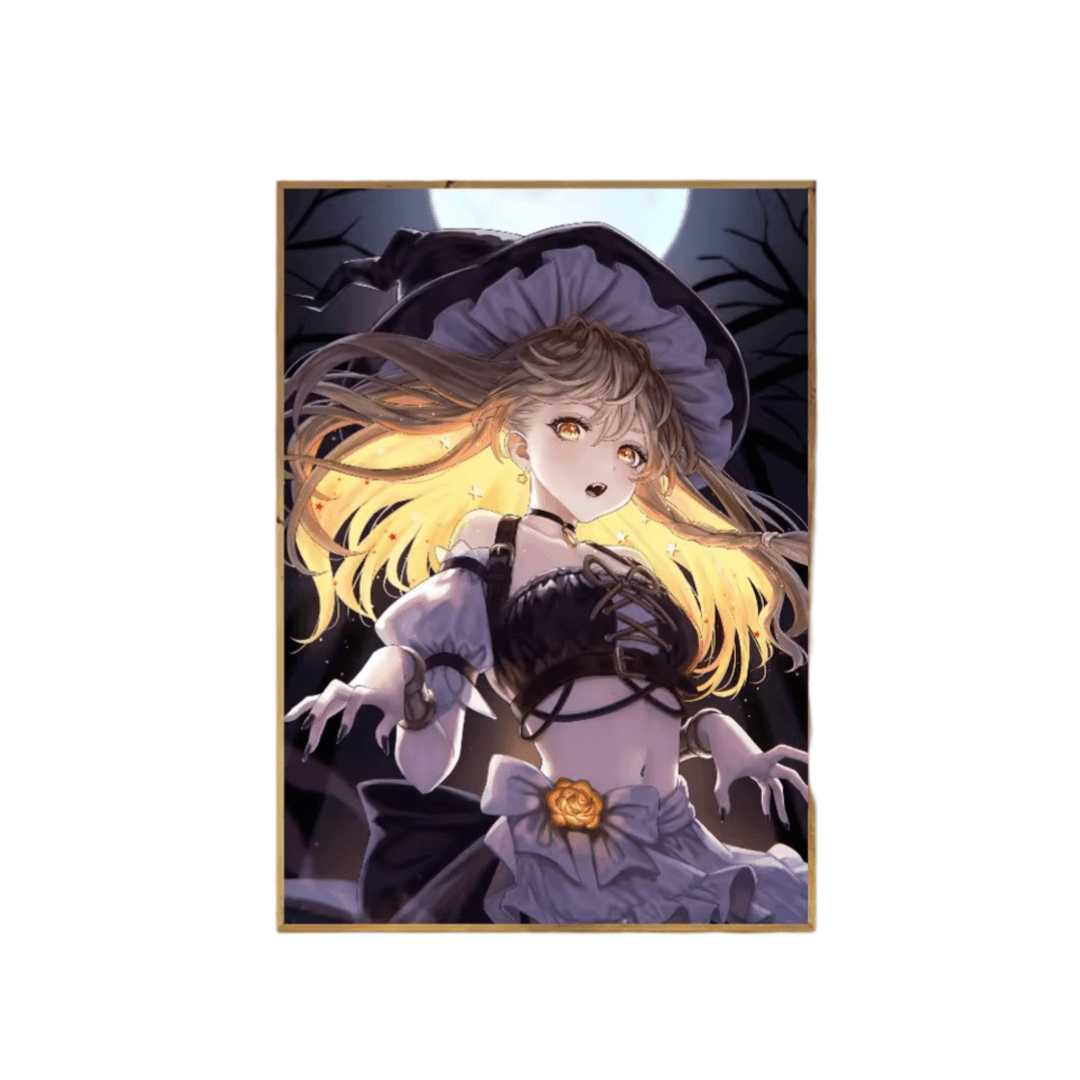Touhou Project Marisa Kirisame Anime Poster Wall Art