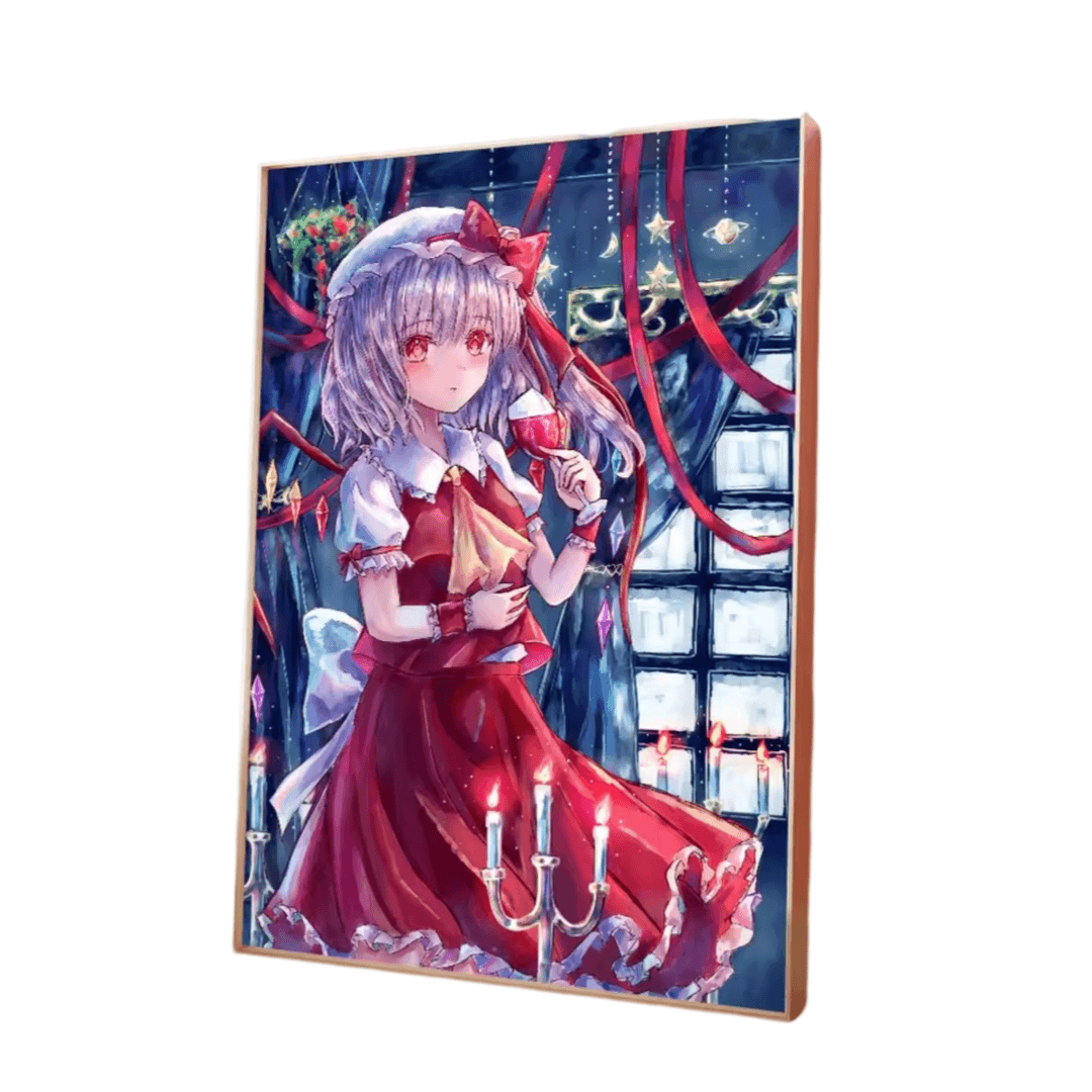 Touhou Project Anime Flandre Scarlet Paper Poster Wall Art