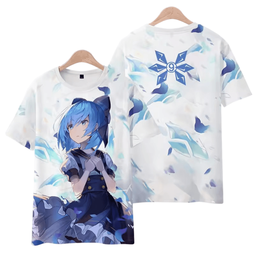 Anime Touhou Project Cirno T-Shirt
