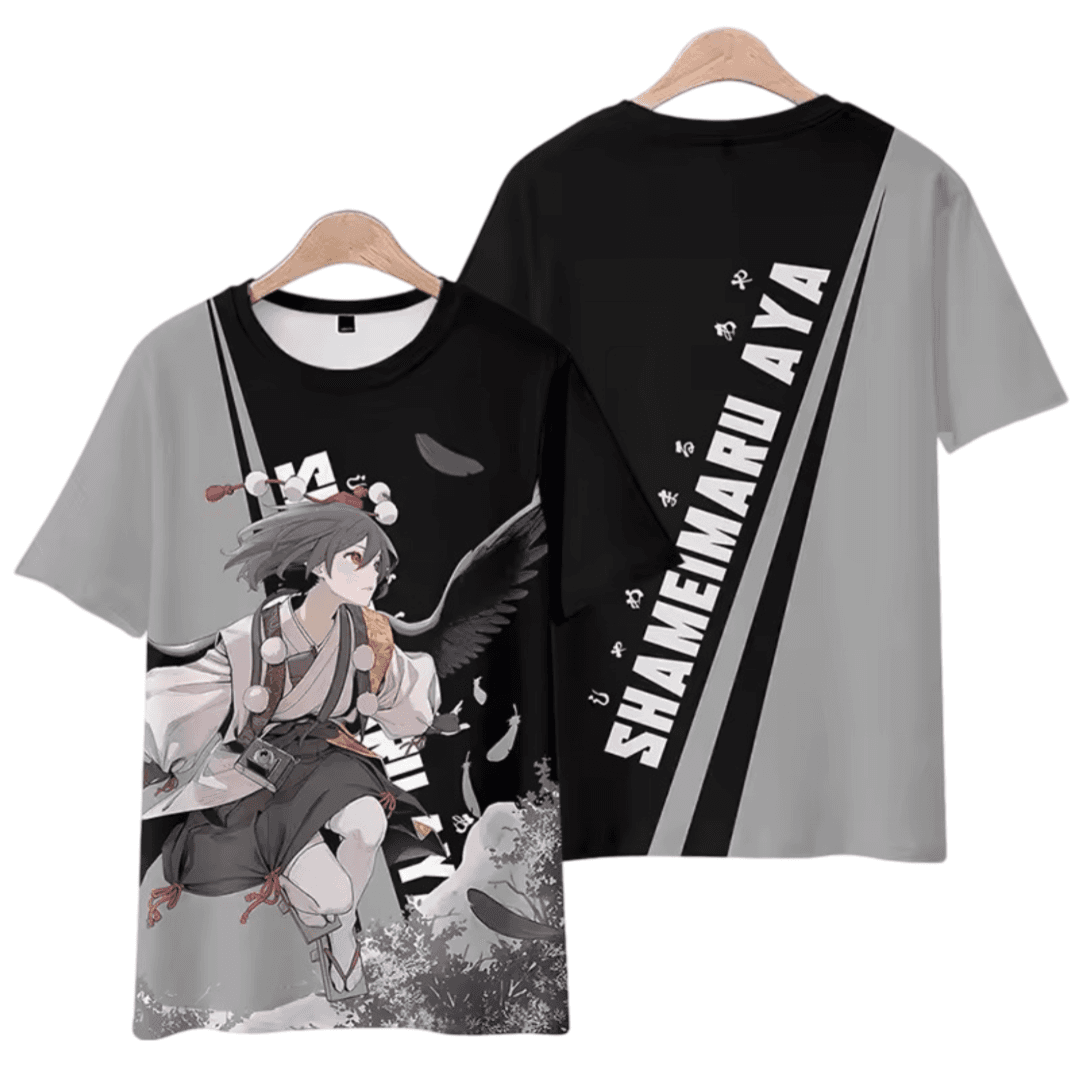 Anime Touhou Project Aya Shameimaru T-Shirt