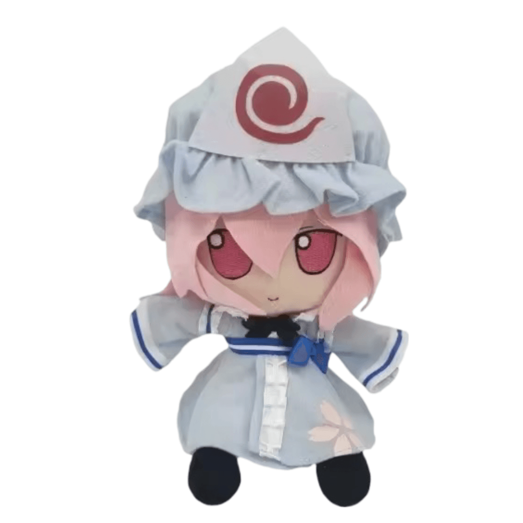 23cm Anime Touhou Project Yuyuko Saigyouji Soft Stuffed Plush Toy
