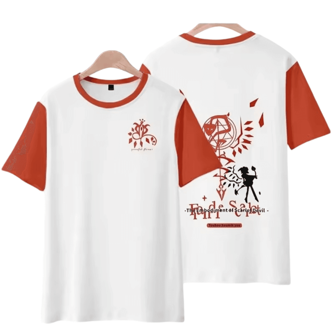 Anime Touhou Project Flandre Scarlet T-Shirt