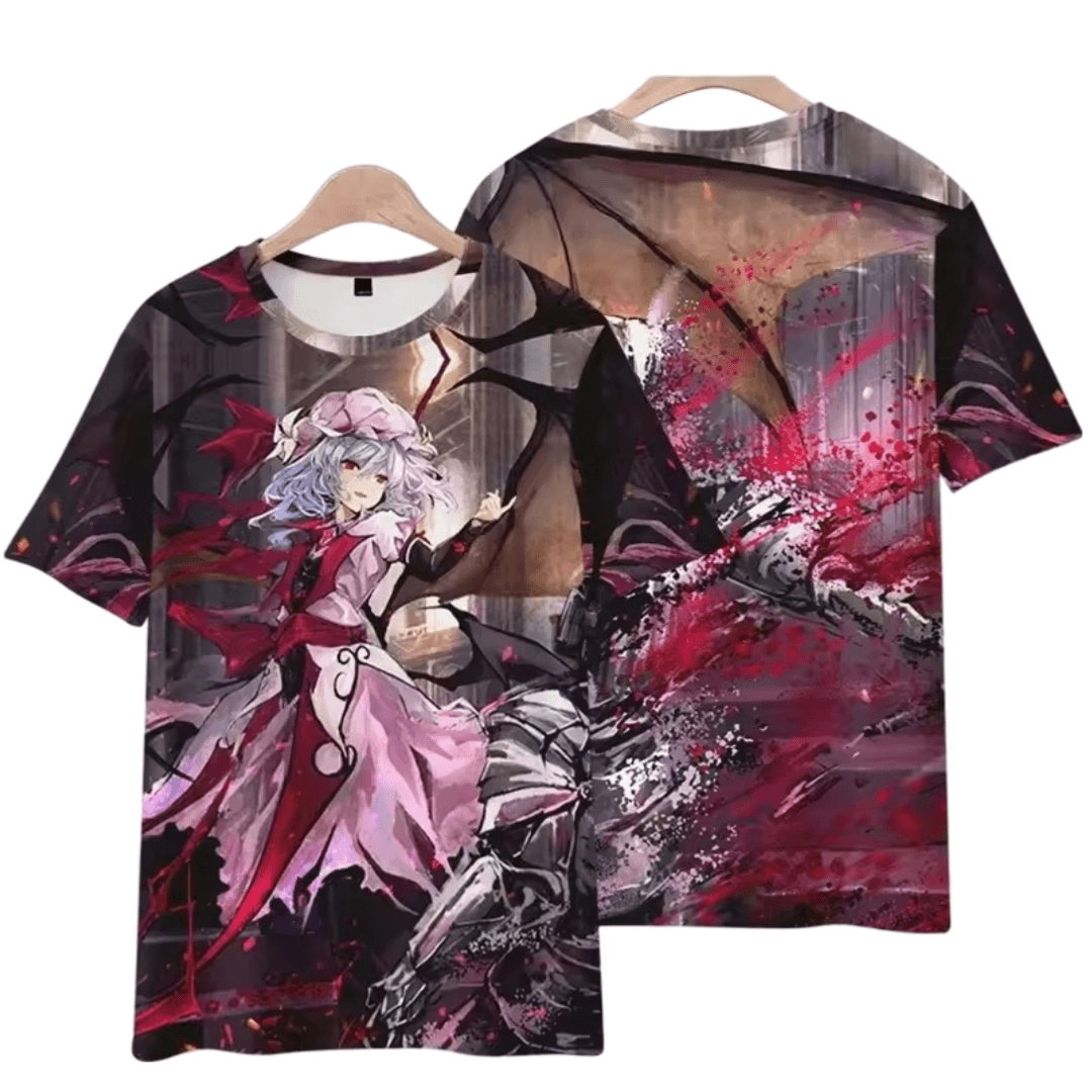 Anime Touhou Project Remilia Scarlet T-Shirt