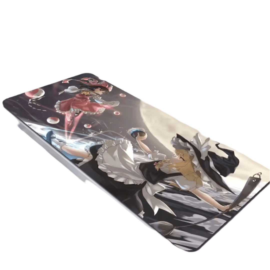 Anime Touhou Project Reimu Hakurei And Marisa Kirisame Mouse Pad