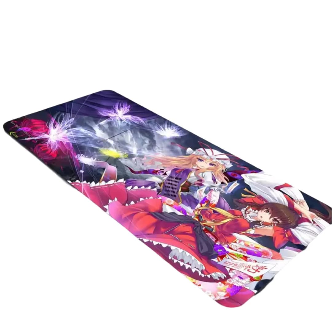 Anime Touhou Project Yukari Yakumo And Reimu Hakurei Mouse Pad