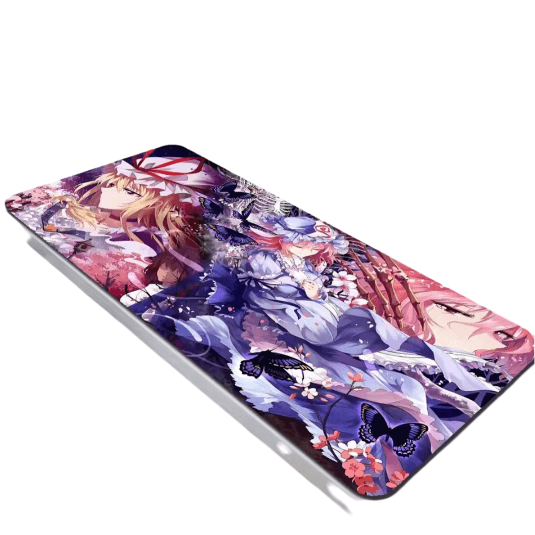 Touhou Project Anime Yukari Yakumo And Yuyuko Saigyouji Mouse Pad