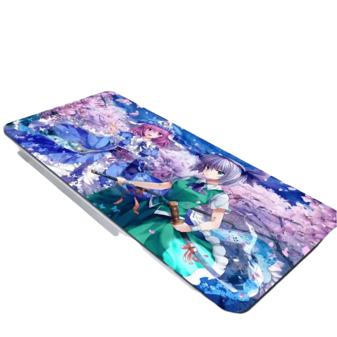 Anime Touhou Project Yuyuko Saigyouji And Youmu Konpaku Mouse Pad