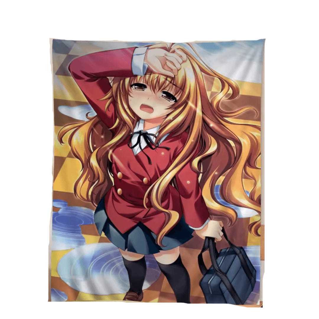 Toradora! Anime Taiga Aisaka Chart Tapestry Wall Art Home Decor