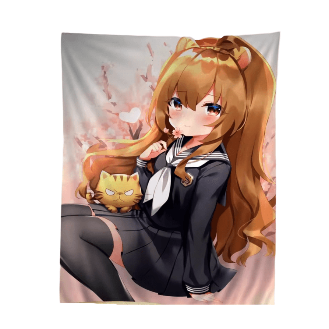 Toradora! Taiga Aisaka Chart Tapestry Anime Wall Art