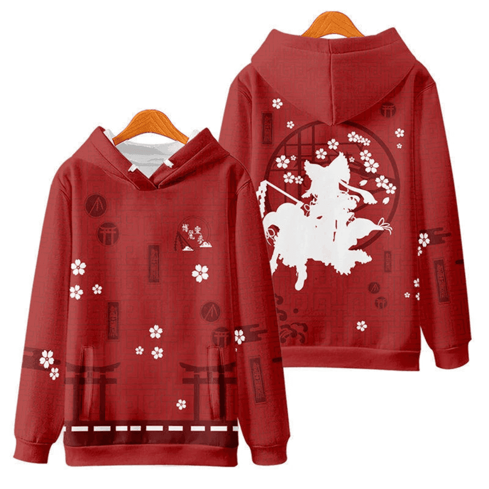 Anime Touhou Project Reimu Hakurei 3D Print Hoodie