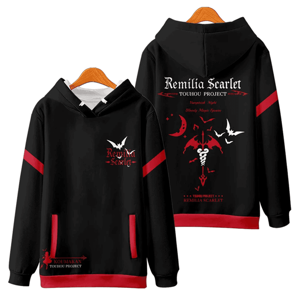 Touhou Project Remilia Scarlet Anime 3D Print Hoodie