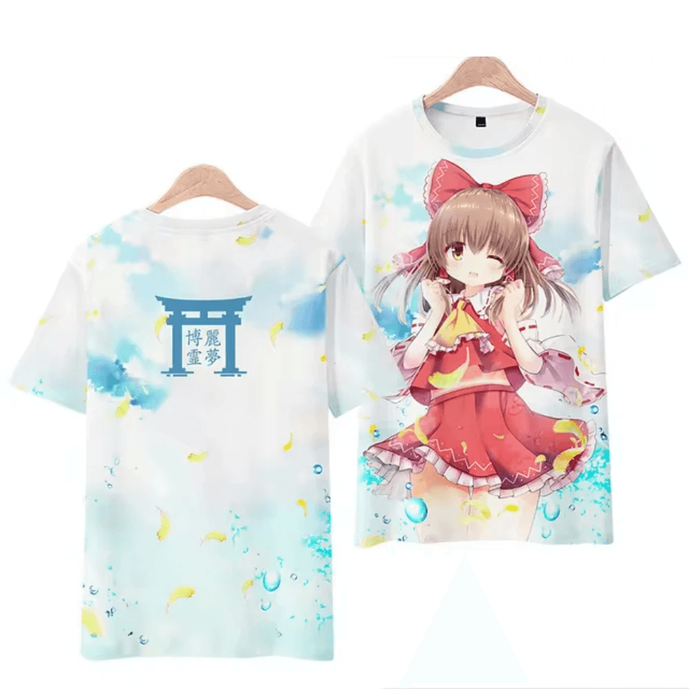 Touhou Project Reimu Hakurei Anime T-Shirt