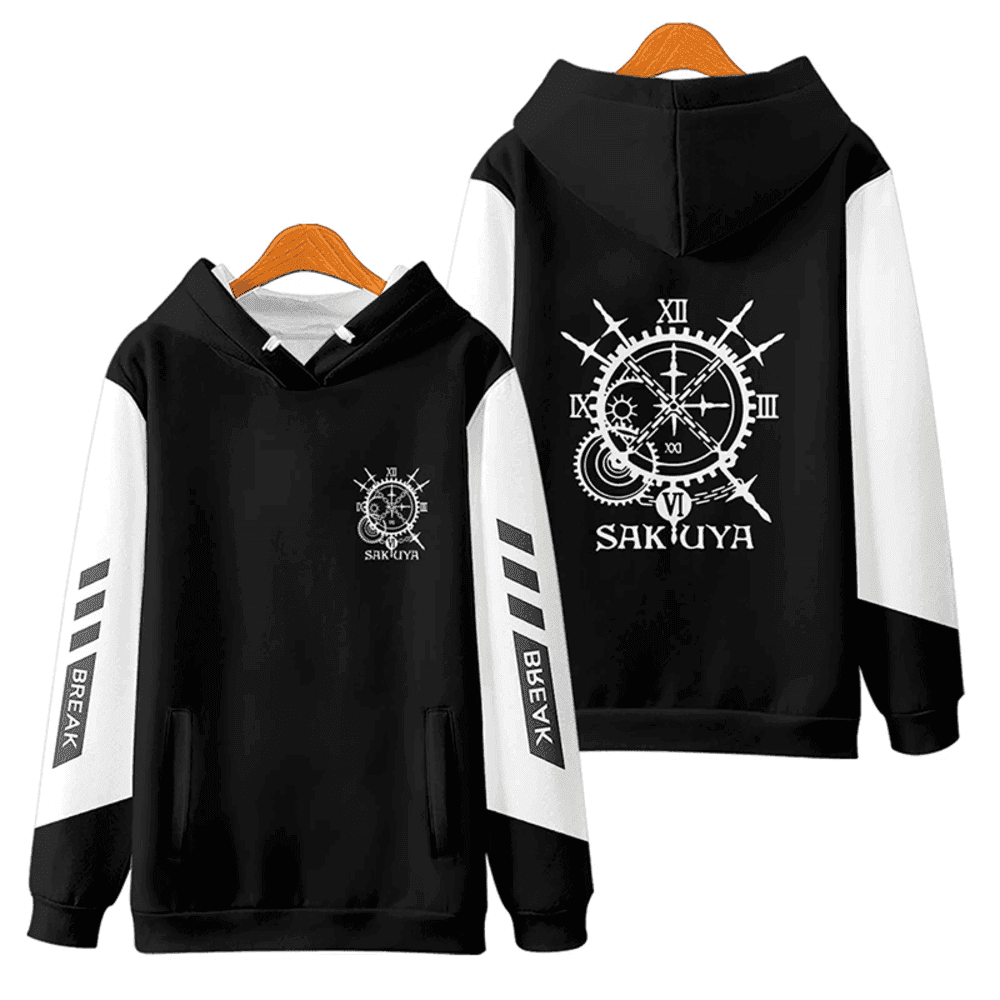 Anime Touhou Project Sakuya 3D Printed Sweatshirt