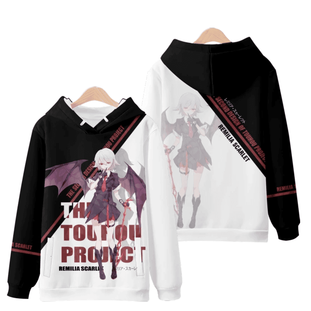 Touhou Project Anime Remilia Scarlet 3D Printed Sweatshirt