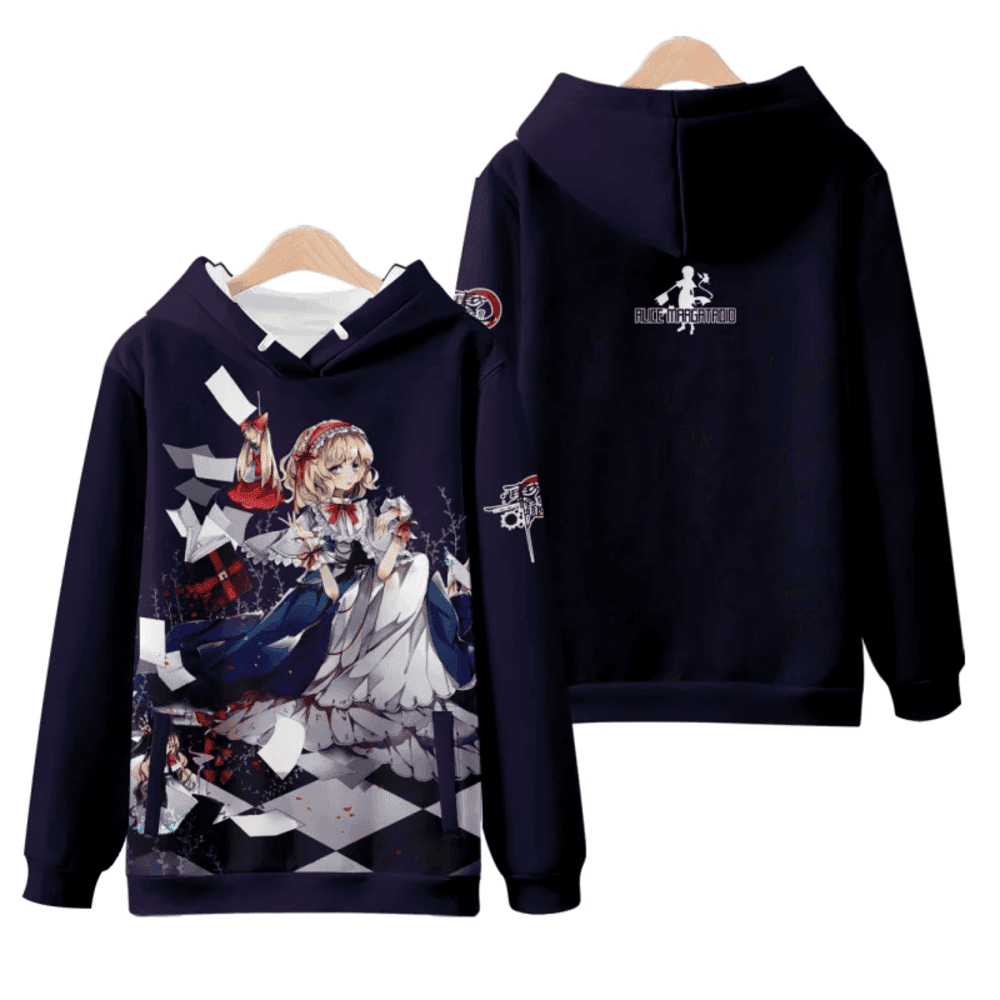Anime Touhou Project Alice Margatroid 3D Printed Sweatshirt