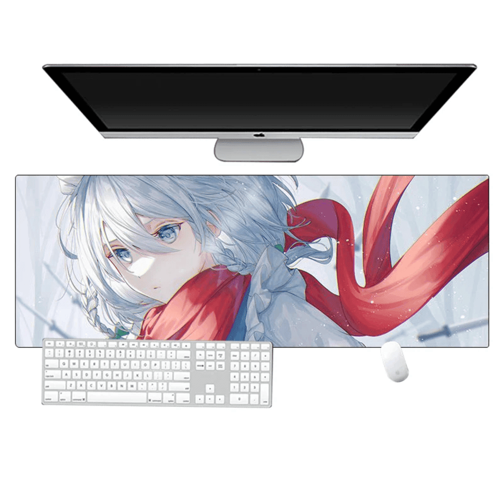 Touhou Project Sakuya Izayoi Anime Gaming Mouse Pad